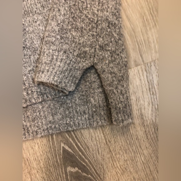 -Light Grey Woollen Sweater- - Picture 5 of 5